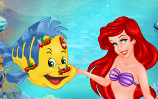 Ariels Flounder Injured